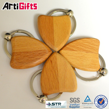 New fashion carved wood key chain